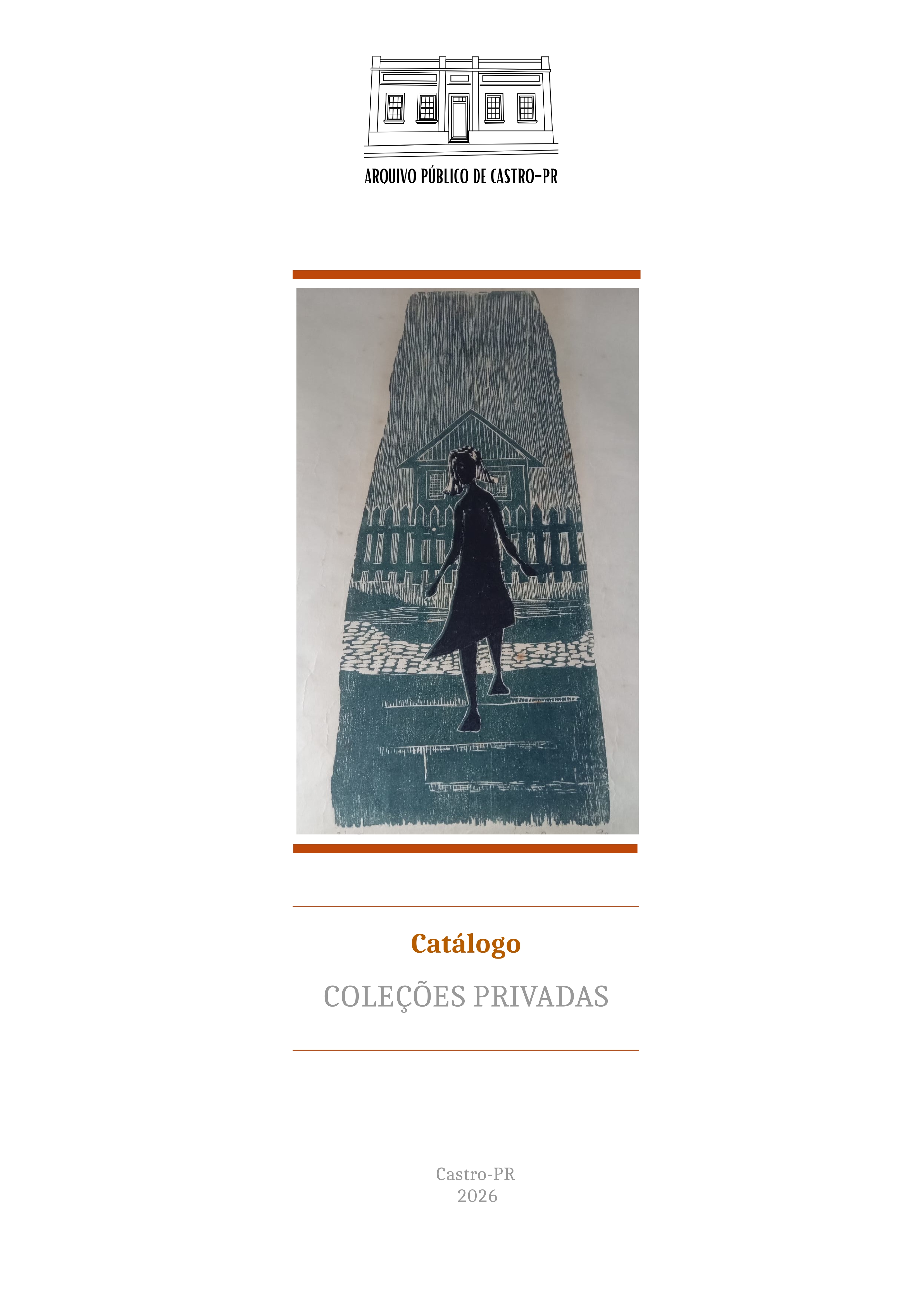 Capa do Catálogo