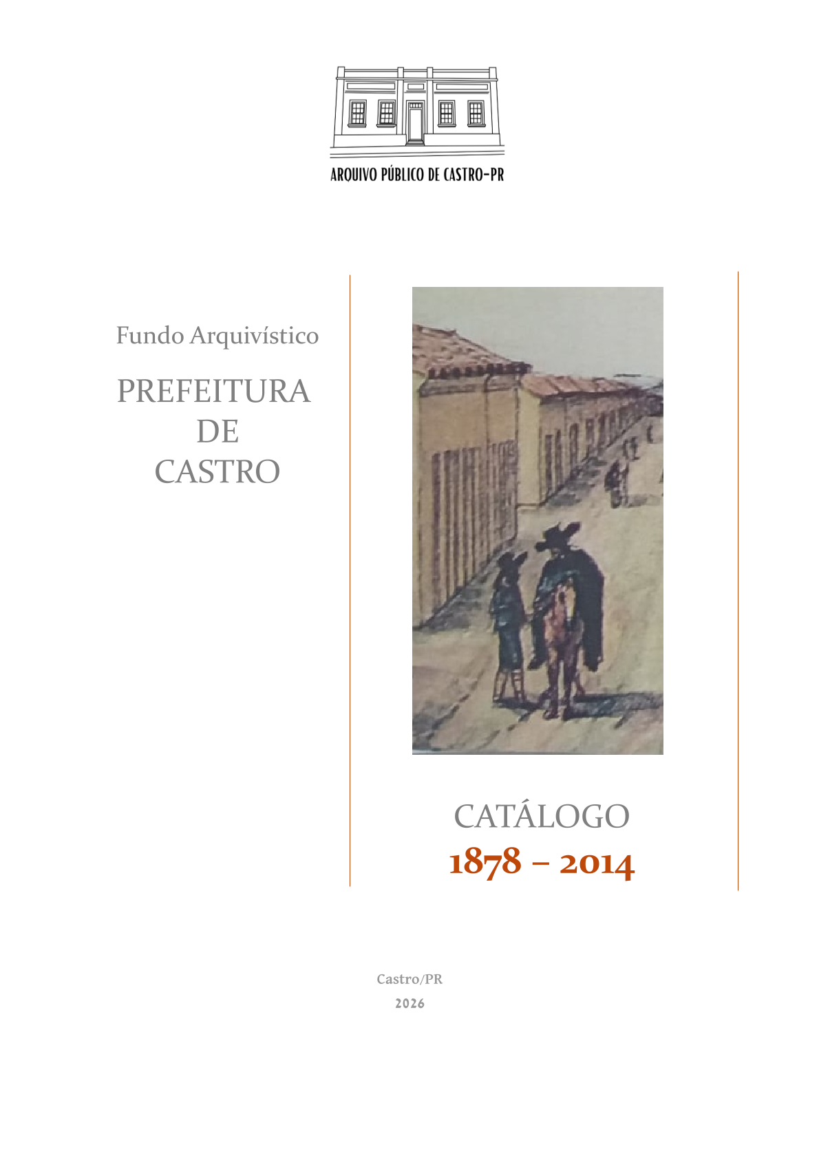 Capa do Catálogo